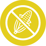Taxonomy icon for recipes by Josh Cizek Cooks that are labeled as "Corn-Free" recipes.