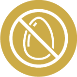 Taxonomy icon for recipes by Josh Cizek Cooks that are labeled as "Egg-Free" recipes.