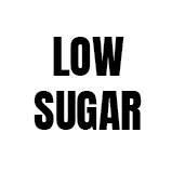 Taxonomy icon for recipes by Josh Cizek Cooks that are labeled as "Low Sugar" recipes.
